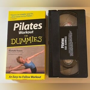 Pilates Workout For Dummies VHS. 2001 VHS WORKOUT